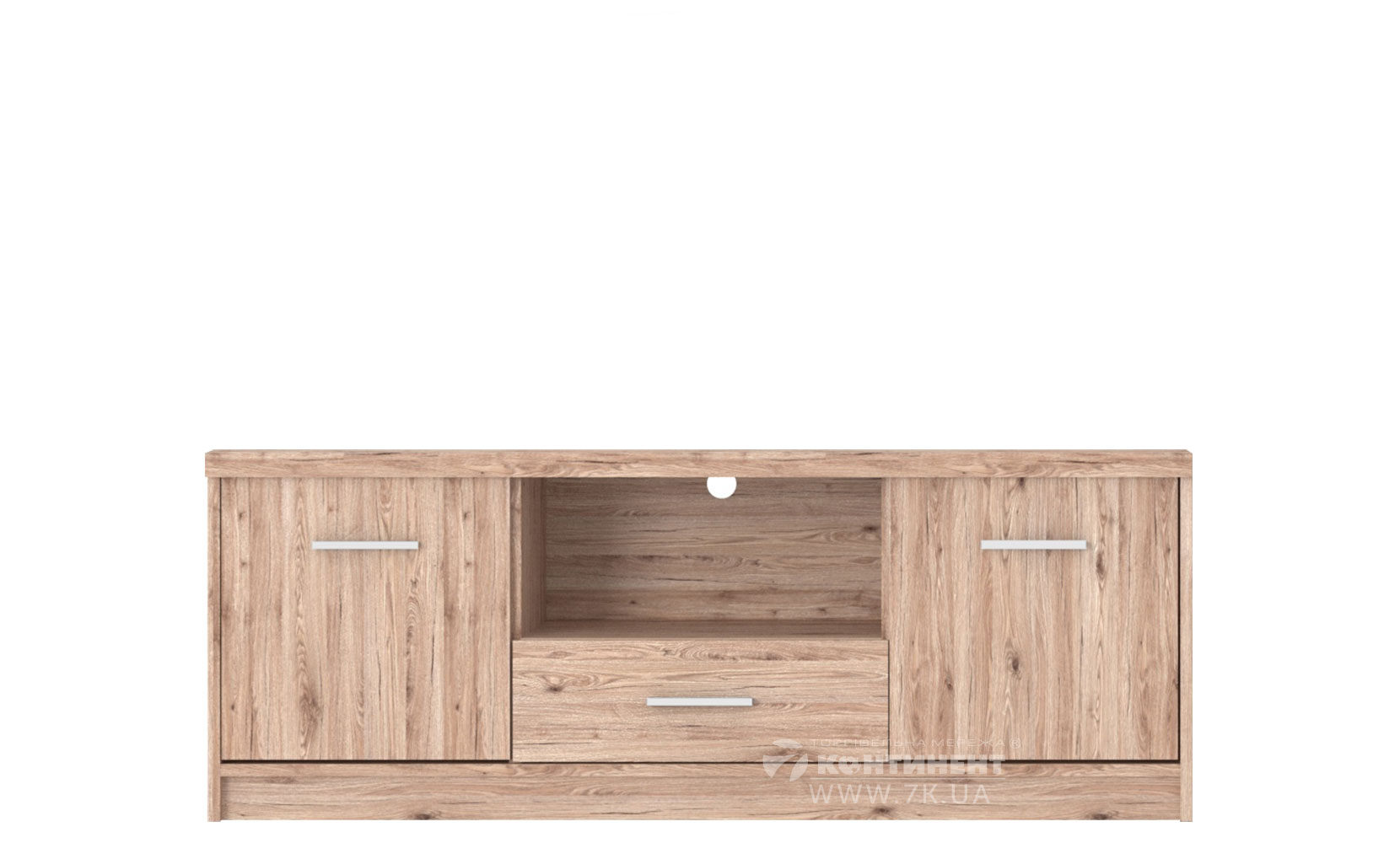Тумба ТВ Шанталь тумба RTV 2D1S дуб сан-ремо світлий - фото 1