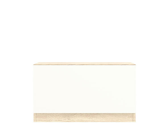 Тумба для взуття Верто тумба KOM 1K дуб сонома/кашемір