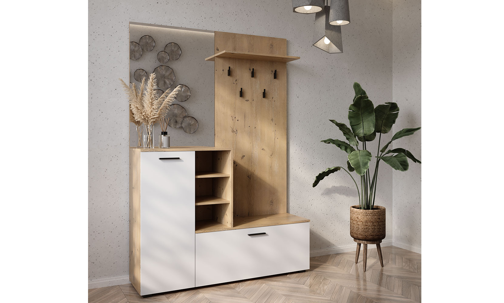 Готові рішення для прихожої Ветланда травіата/німфея альба - фото 1