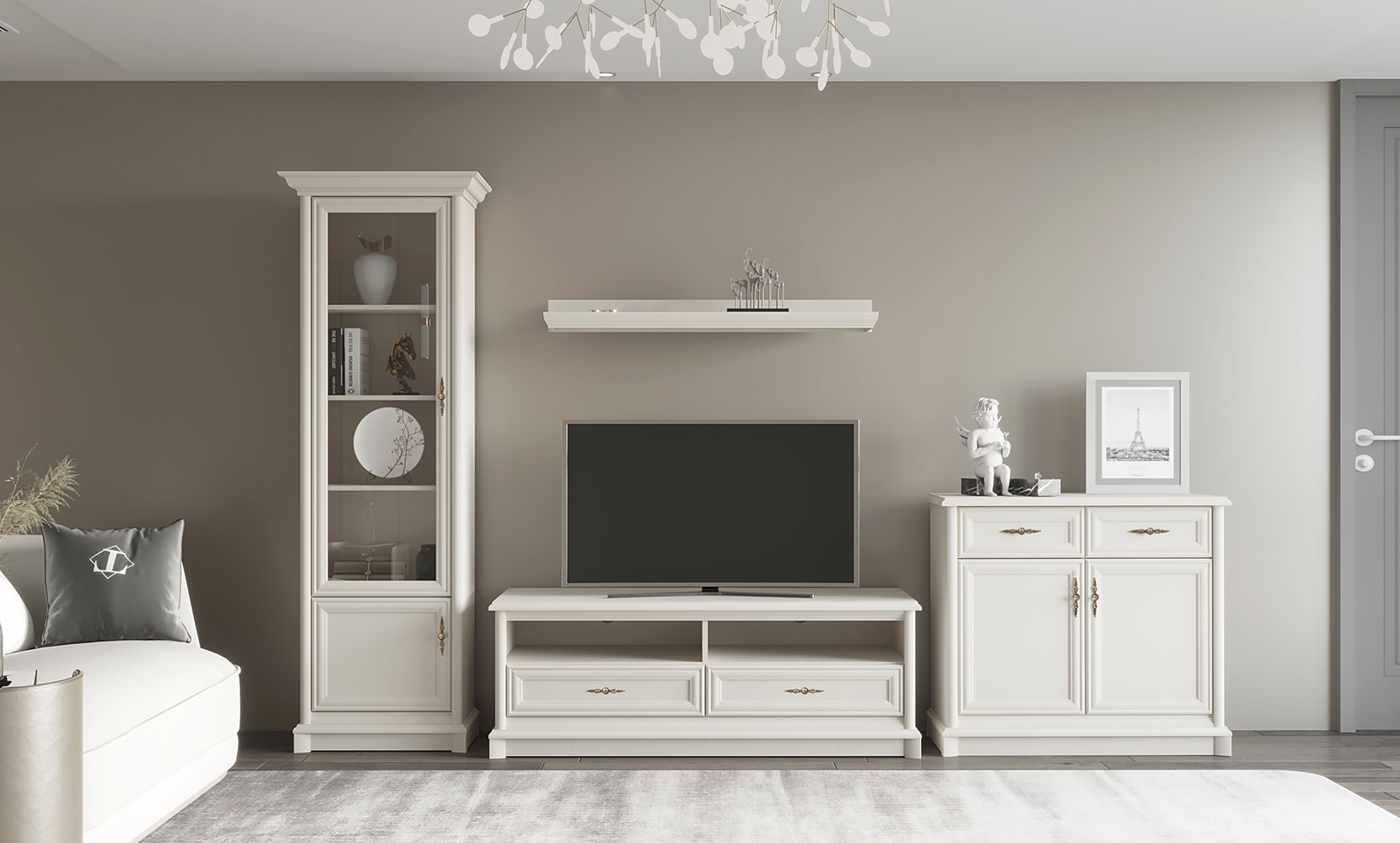 Вітрина Соната нью вітрина 2d2s кашемір - фото 2