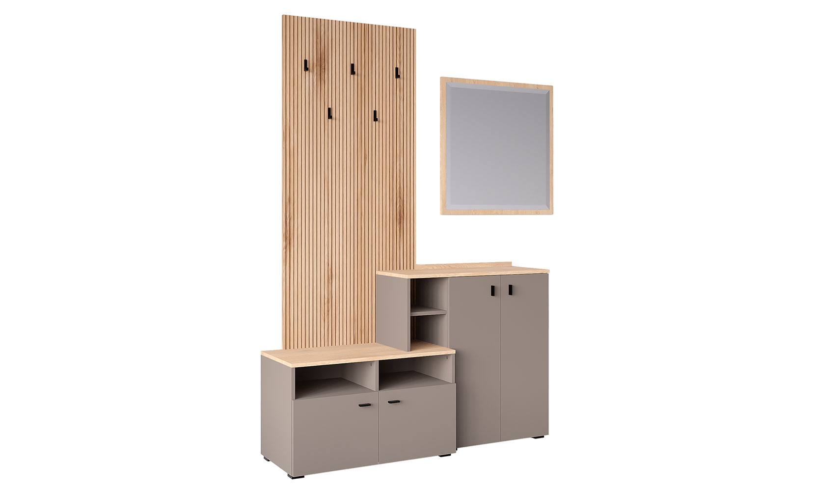 Готові рішення для прихожої Ебро тоффі/дуб кремона торро/табліла - фото 3 Готові рішення для прихожої Ебро тоффі/дуб кремона торро/табліла - фото 3