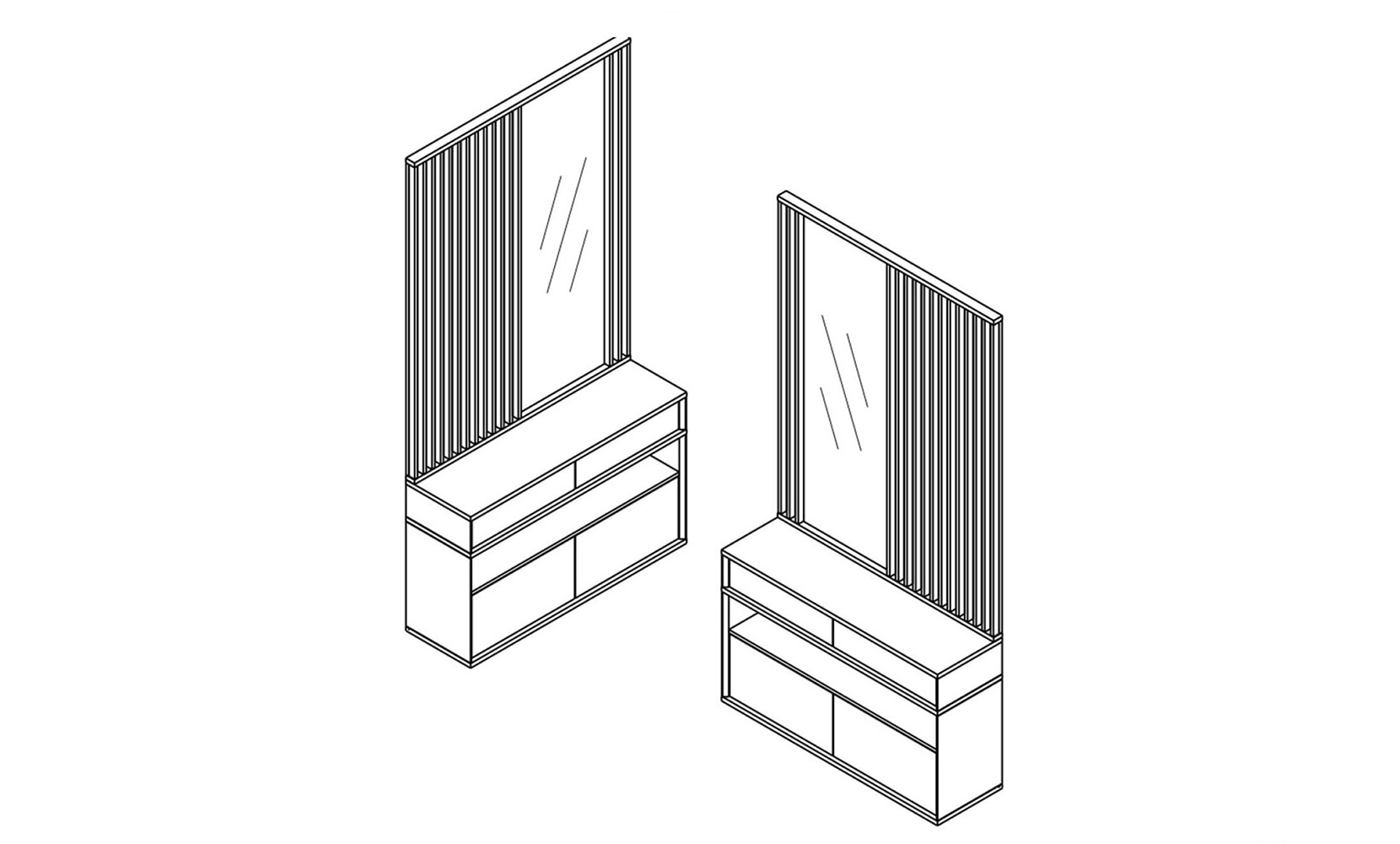 Готові рішення для прихожої Делі ясен сніжний - фото 5