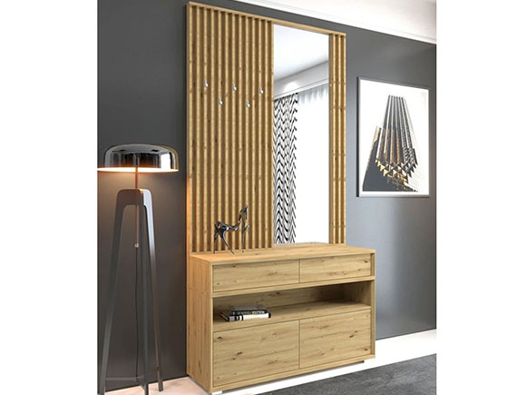 Готові рішення для прихожої Делі дуб артізан