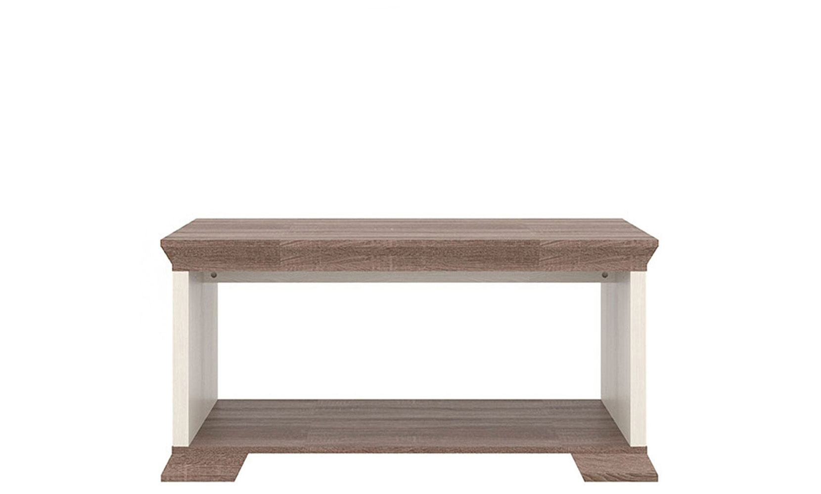 Журнальний стіл Марсель New cтіл журнальний ясен сніжний/дуб сонома трюфель - фото 1