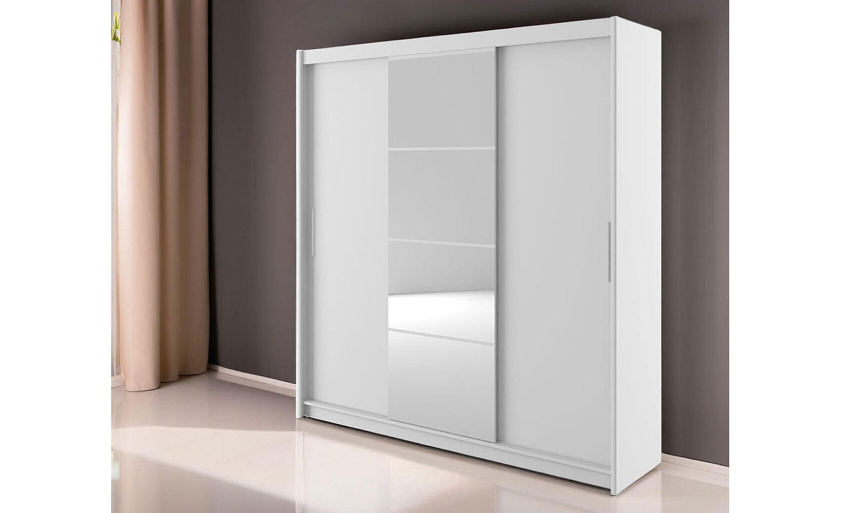 Шафа-купе Маріо 200 німфея альба - фото 1 Шафа-купе Маріо 200 німфея альба - фото 1