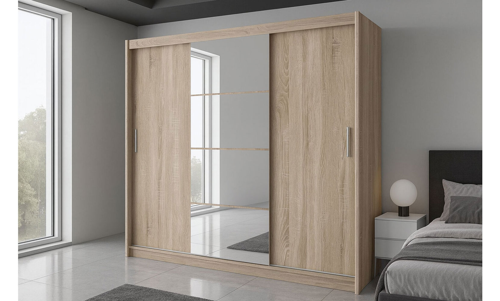 Шафа-купе Маріо 200 дуб сонома - фото 1