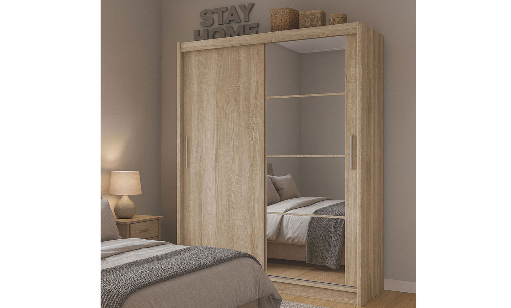 Шафа-купе Маріо 180 дуб сонома - фото 2