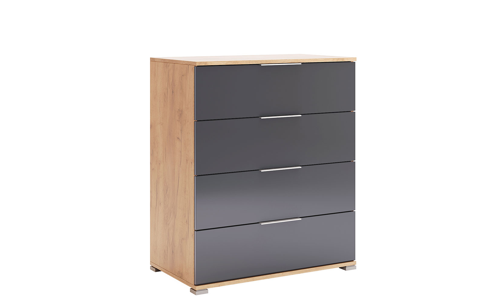 Комод Луна Джуніор LN-164 комод дуб крафт/мат лава - фото 1