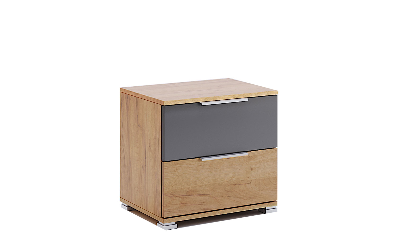 Приліжкова тумба Луна Джуніор LN-52 приліжкова тумба дуб крафт/мат лава - фото 1