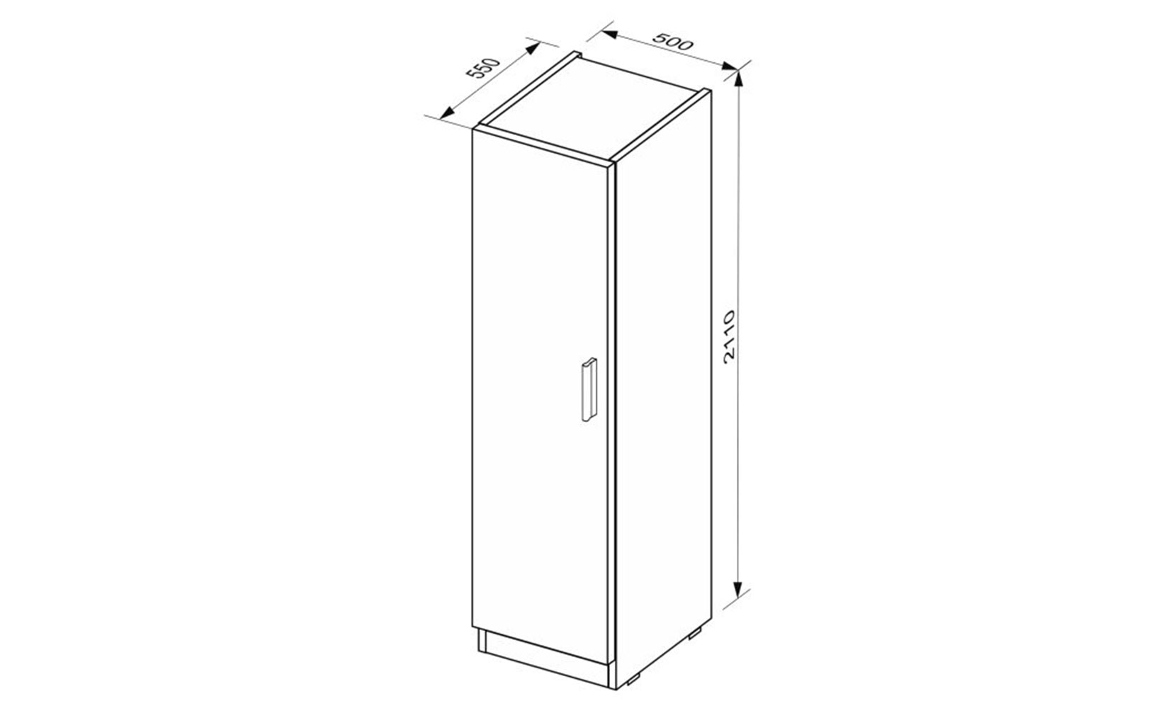 Шафа в дитячу Хеппі HP-21 шафа глянець білий - фото 2 Шафа в дитячу Хеппі HP-21 шафа глянець білий - фото 2