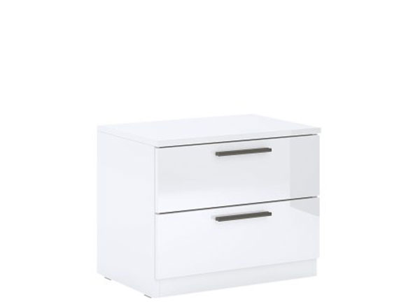 Приліжкова тумба Хеппі HP-52 тумба глянець білий