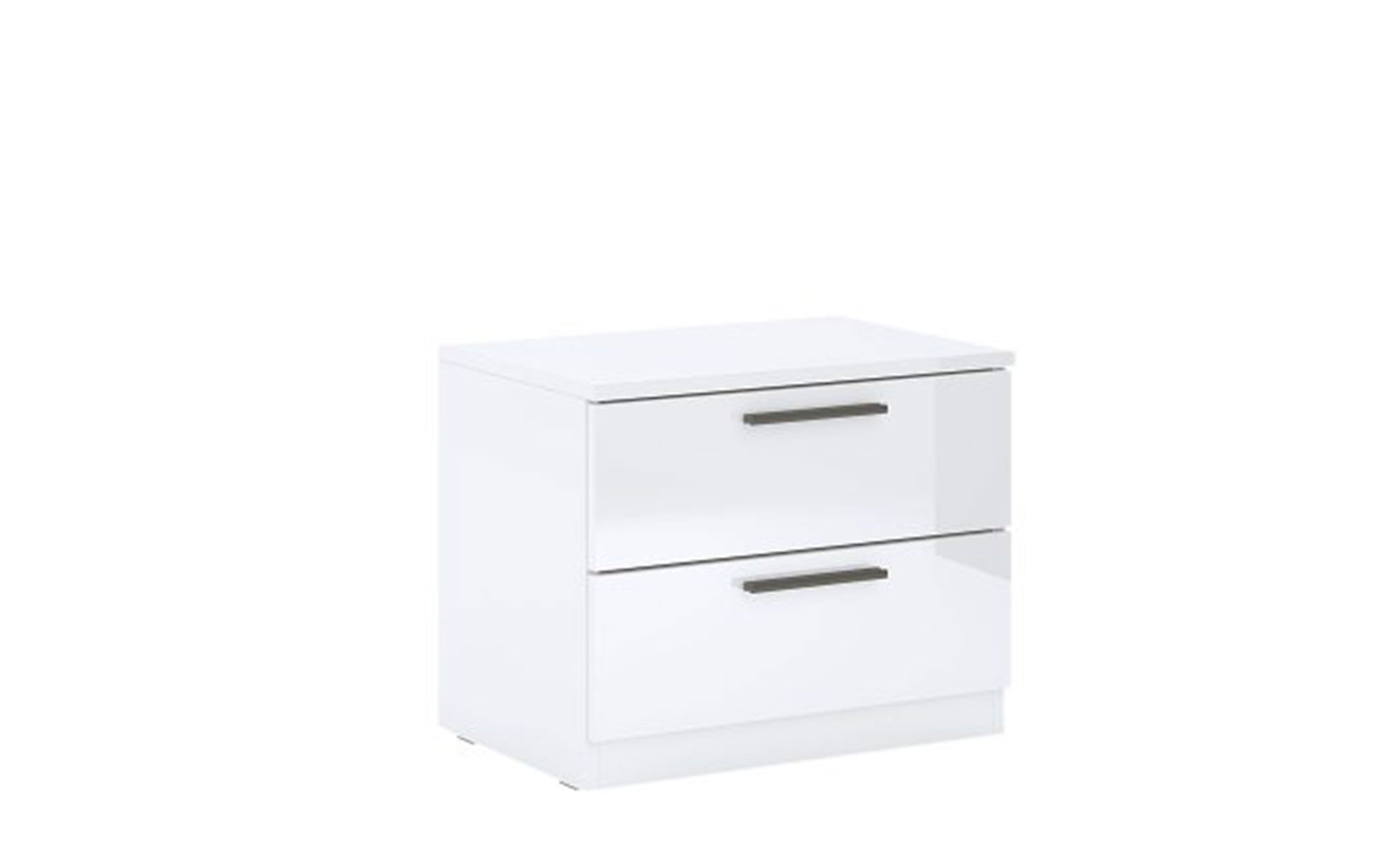 Приліжкова тумба Хеппі HP-52 тумба глянець білий - фото 1