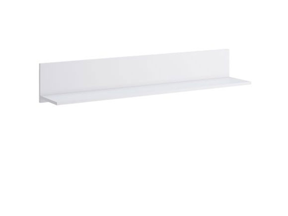 Полиця Асті Джуніор AS-92 поличка настінна глянець білий/дуб крафт