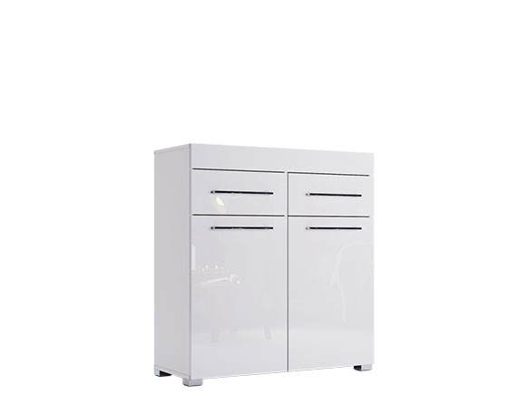 Комод Аманда AN-62  комод 2дв2шх глянець білий