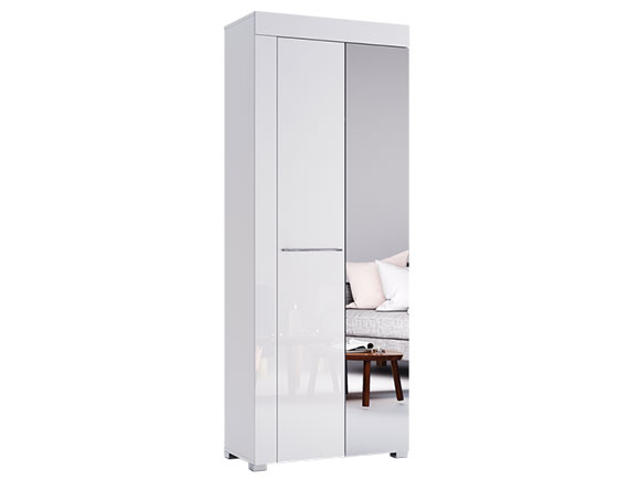 Аманда AN-112 шафа 2дв глянець білий
