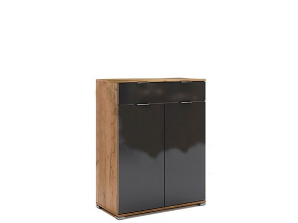 Комод Луна LN-62 комод 2дв1шх лава/дуб крафт Комод Луна LN-62 комод 2дв1шх лава/дуб крафт