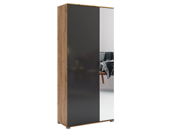 Шафа в прихожу Луна LN-112 шафа 2дв лава/дуб крафт Шафа в прихожу Луна LN-112 шафа 2дв лава/дуб крафт