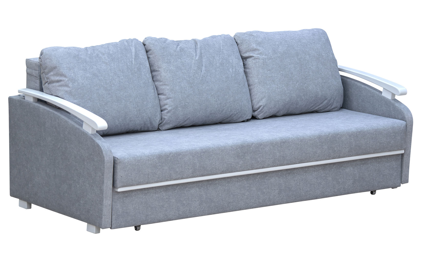 Прямий диван Оскар elba 4 /білий - фото 1