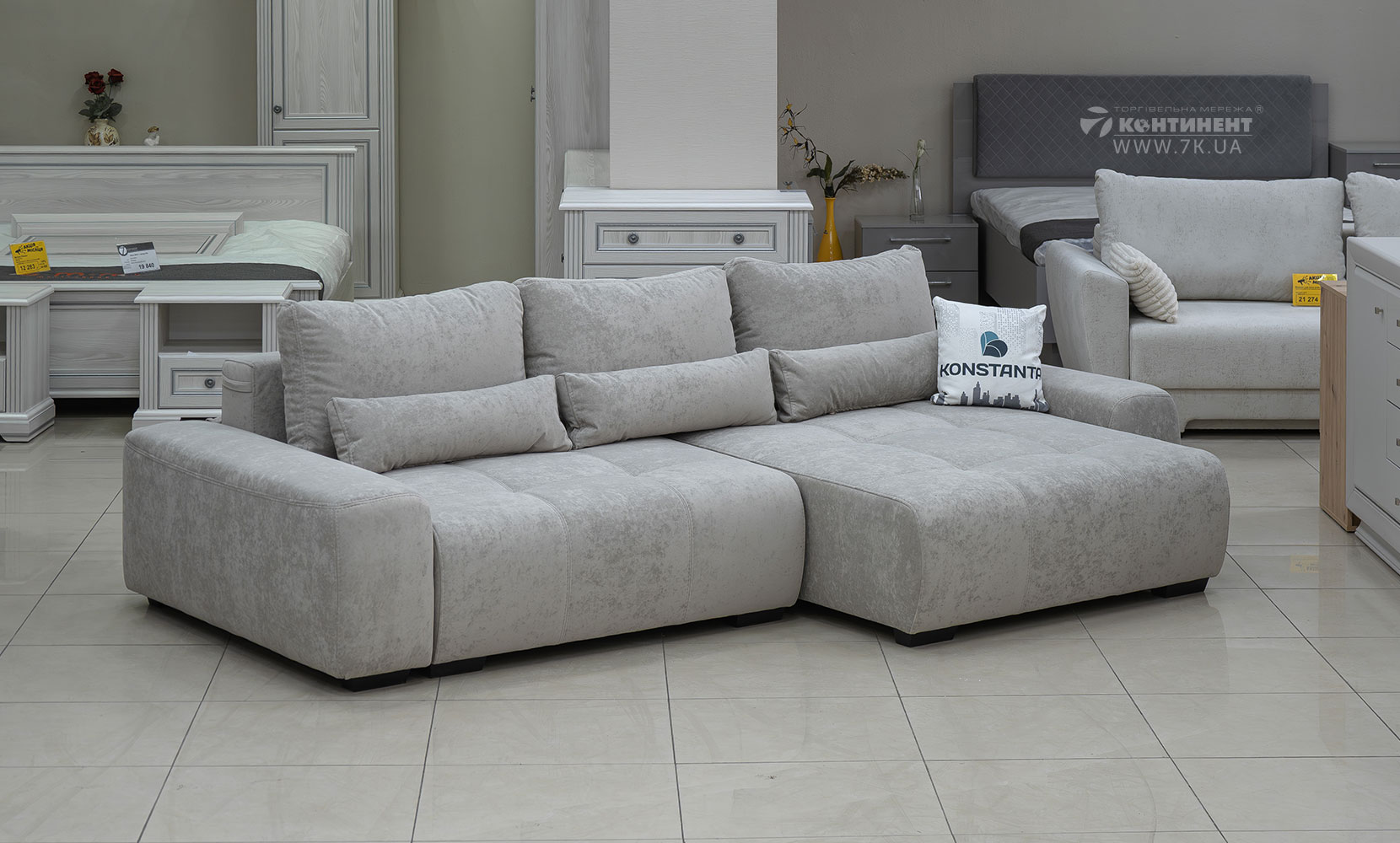 Кутовий диван Турін ПР(Г) rene 03 - фото 1 Кутовий диван Турін ПР(Г) rene 03 - фото 1