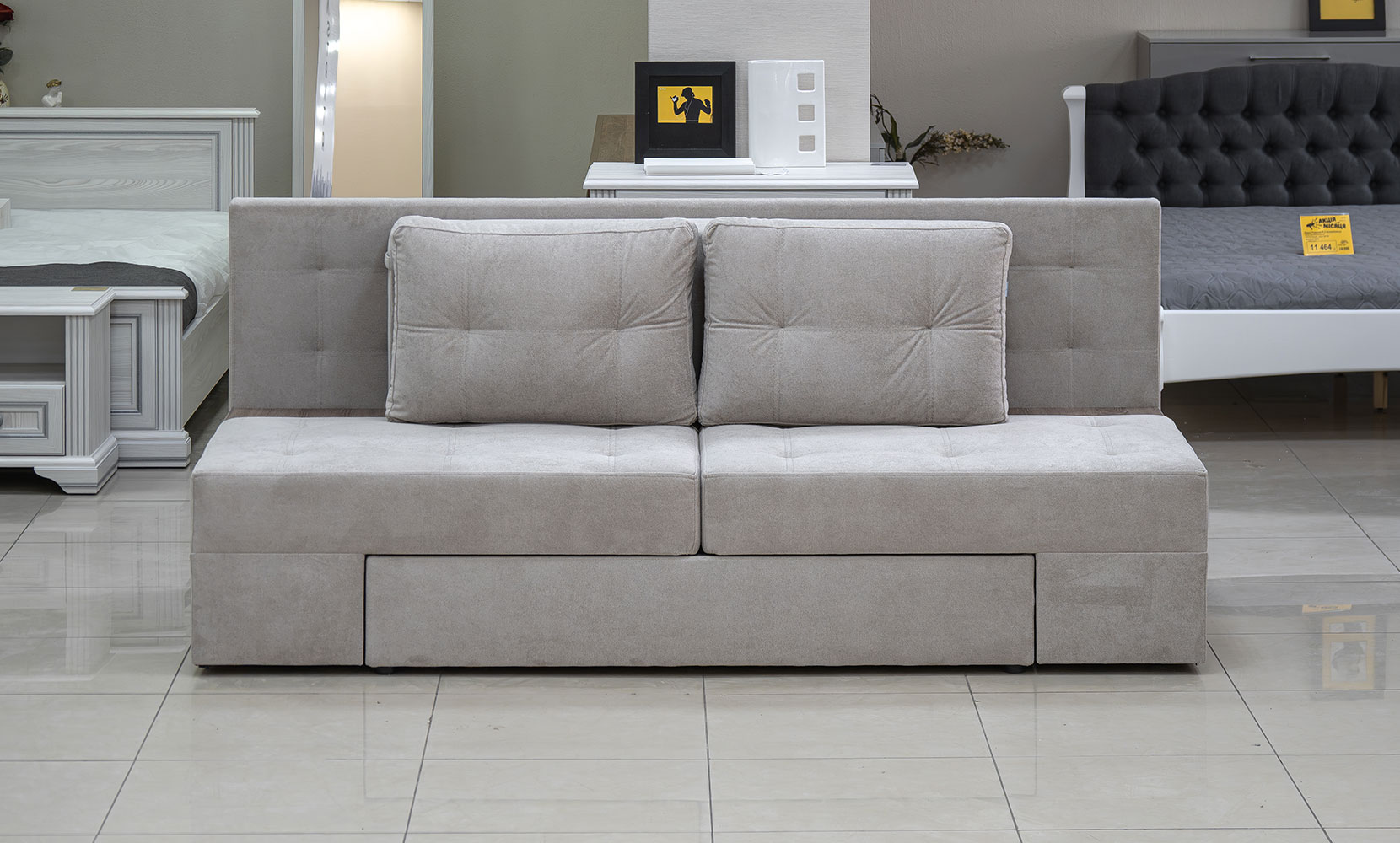 Кутовий диван Дублін ajax 816/дуб сонома трюфель - фото 2