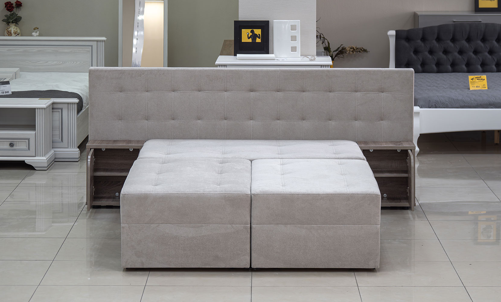 Кутовий диван Дублін ajax 816/дуб сонома трюфель - фото 5