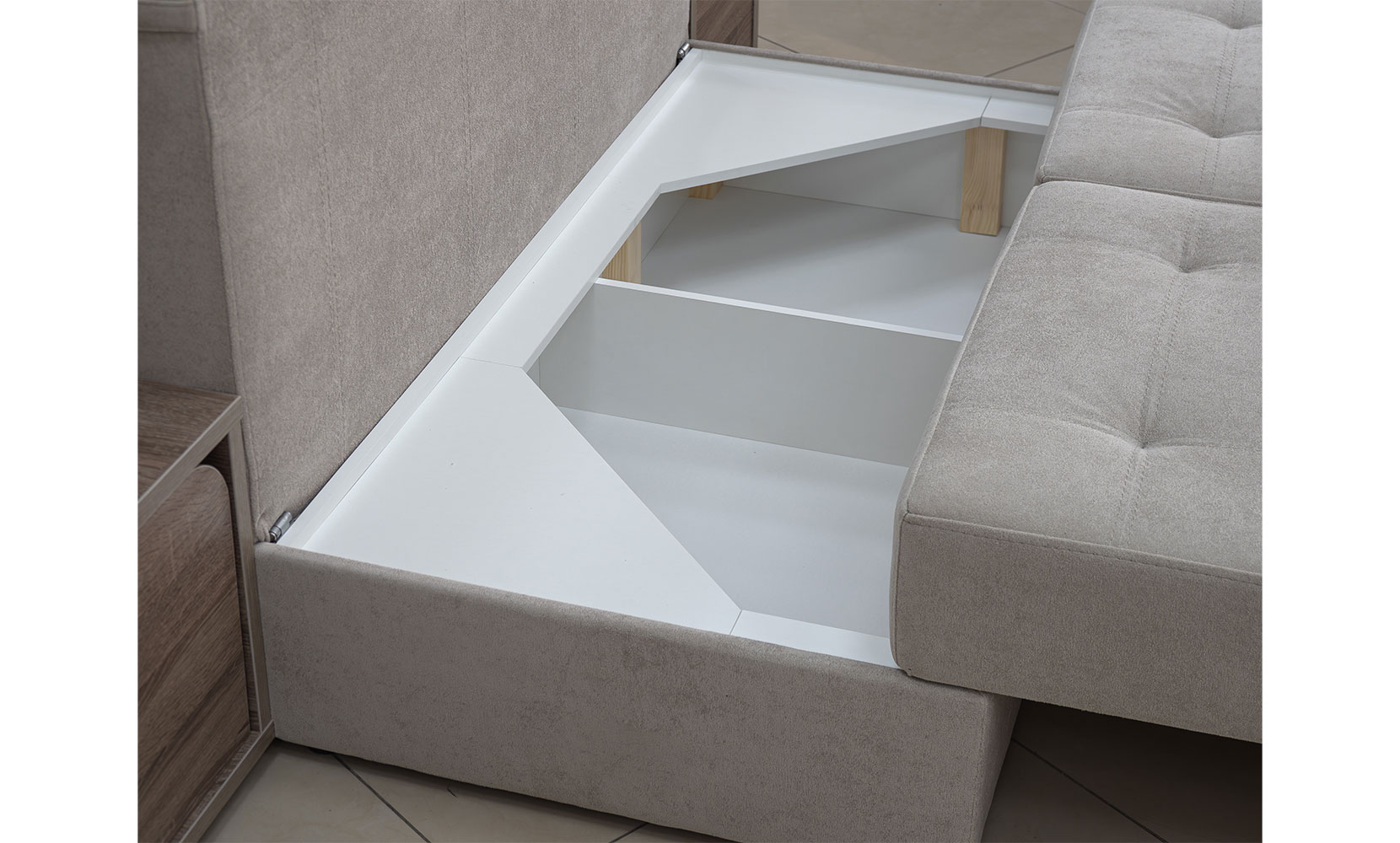 Кутовий диван Дублін ajax 816/дуб сонома трюфель - фото 6