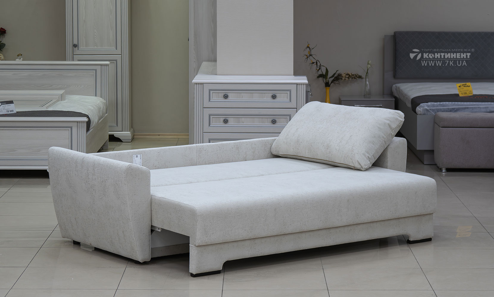 Прямий диван Венеція в тканині 0 категорії - фото 3 Прямий диван Венеція в тканині 0 категорії - фото 3