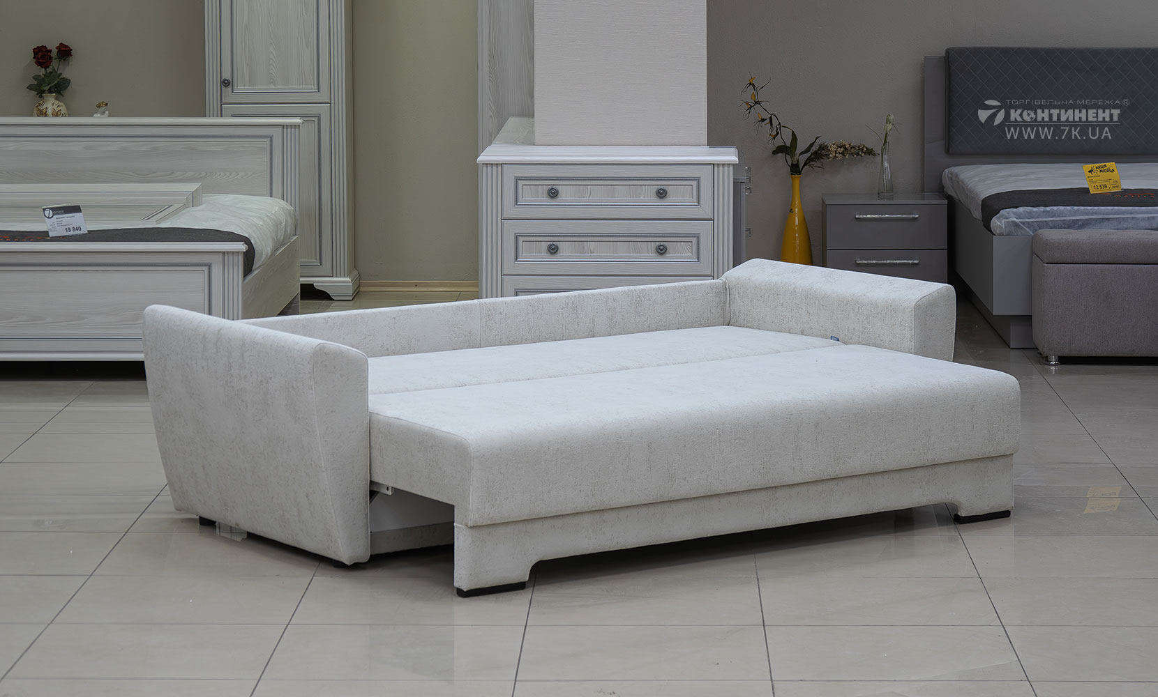 Прямий диван Венеція в тканині 0 категорії - фото 4 Прямий диван Венеція в тканині 0 категорії - фото 4