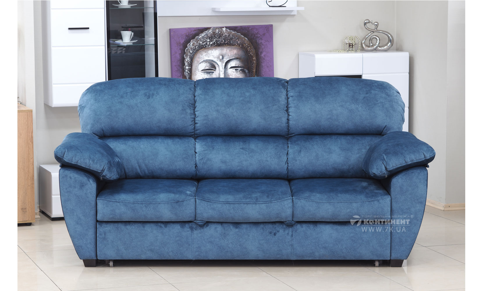 Прямий диван Монреаль в тканині 0 категорії - фото 2