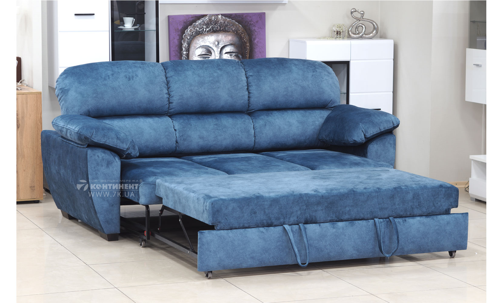 Прямий диван Монреаль в тканині 0 категорії - фото 3