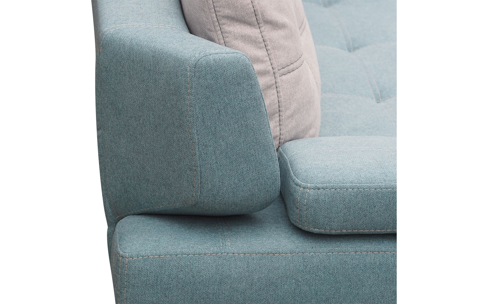 Прямий диван Європа в тканині 0 категорії - фото 4