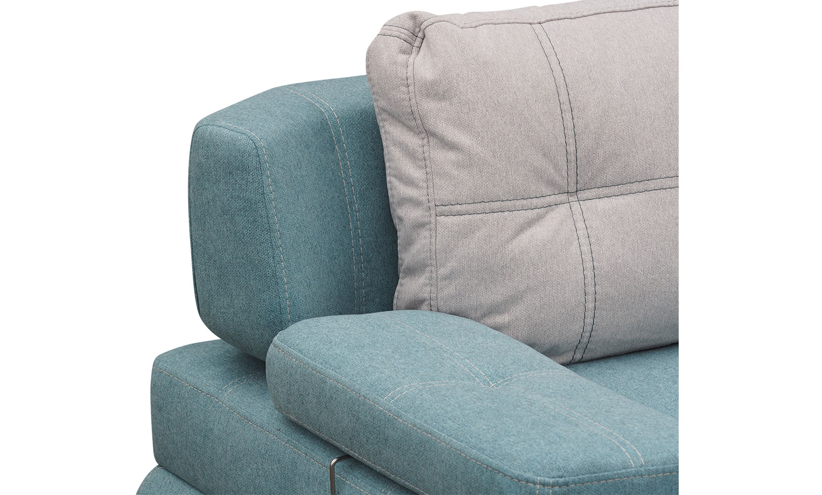 Прямий диван Європа в тканині 0 категорії - фото 5