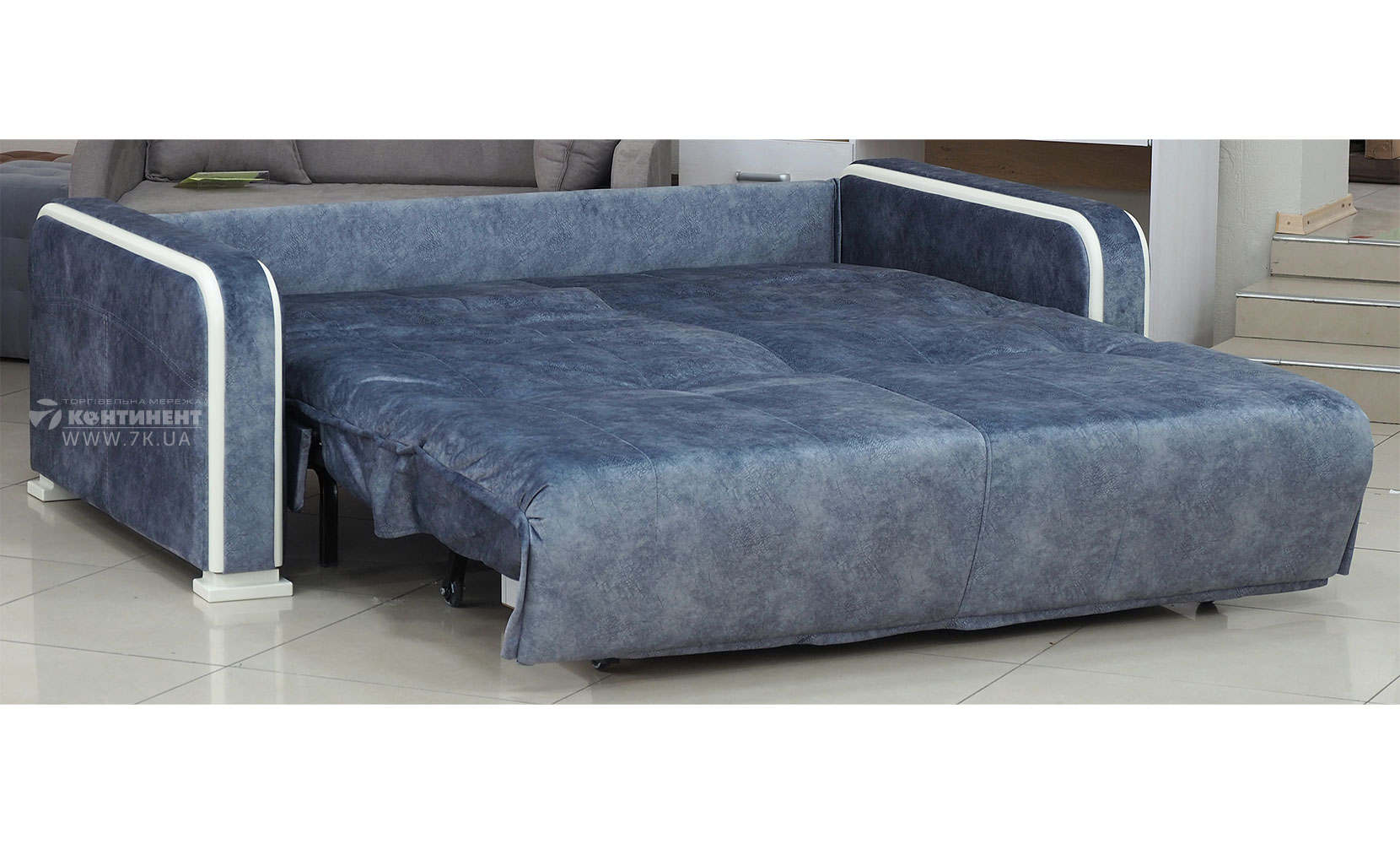 Прямий диван Даллас 1,6 в тканині 0 кат - фото 3