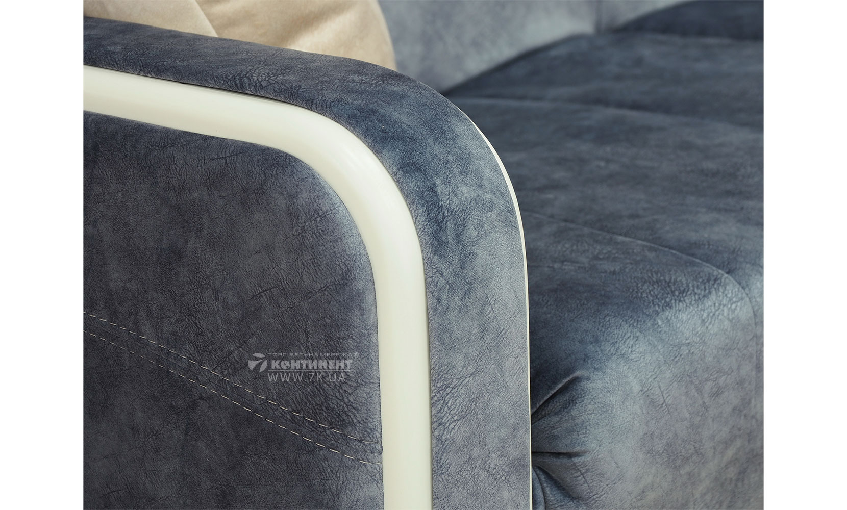 Прямий диван Даллас 1,6 в тканині 0 кат - фото 4