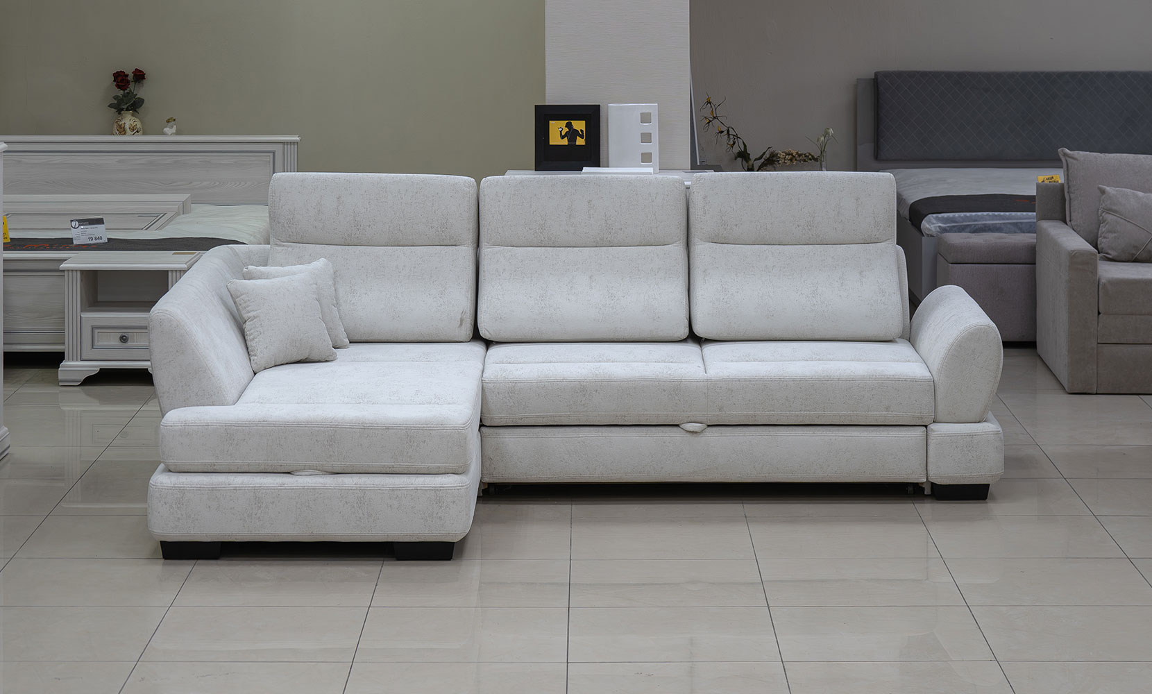 Кутовий диван Гранд в тканині 0 категорії - фото 2