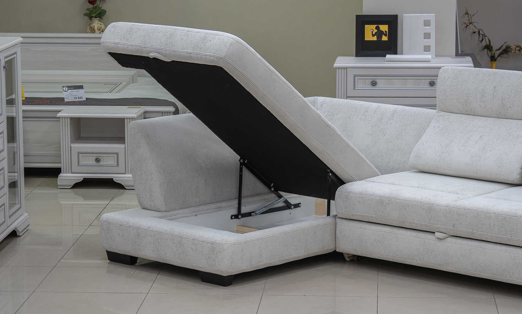 Кутовий диван Гранд в тканині 0 категорії - фото 4