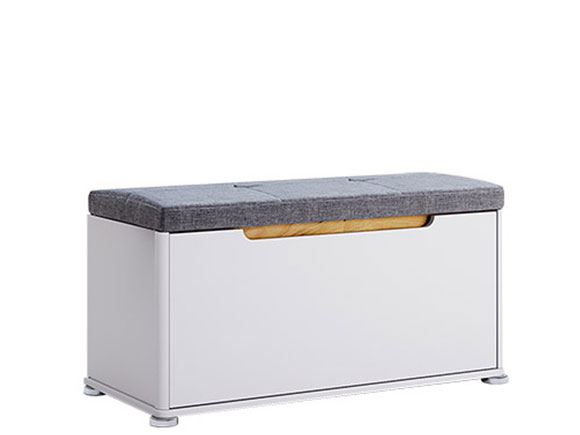 Тумба для взуття Стелла SL-51 тумба 1дв глянець білий