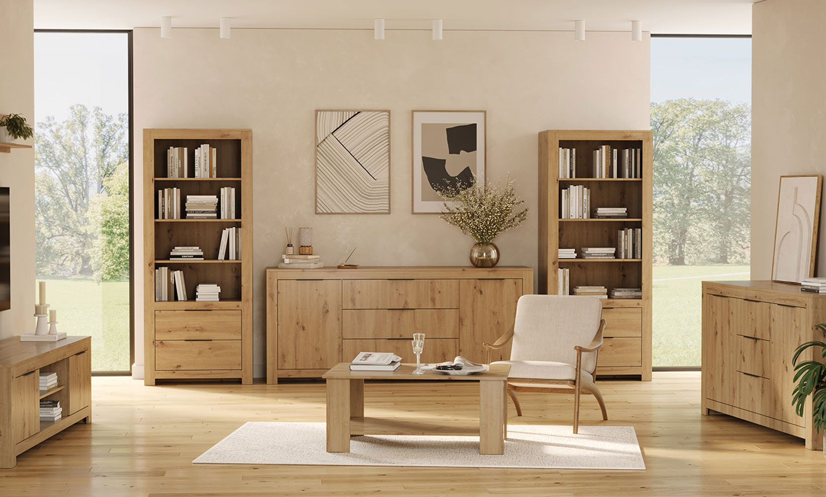 Комод Томмі TM-166 комод 2дв3шх дуб артізан - фото 3