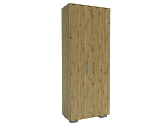 Ніка пенал дводверний П-90/220/2Д дуб артизан