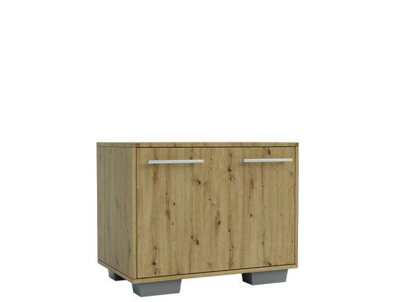 Ніка тумба для взуття Т-70/50 дуб артизан