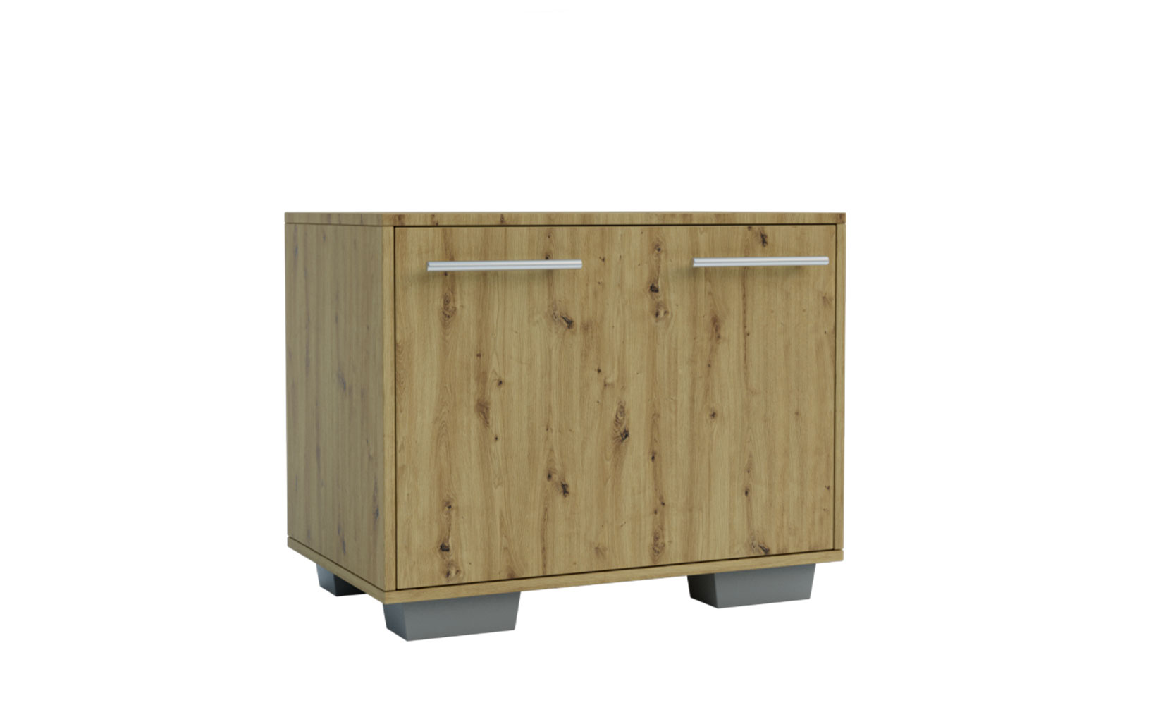 Тумба для взуття Ніка тумба для взуття Т-70/50 дуб артизан - фото 1