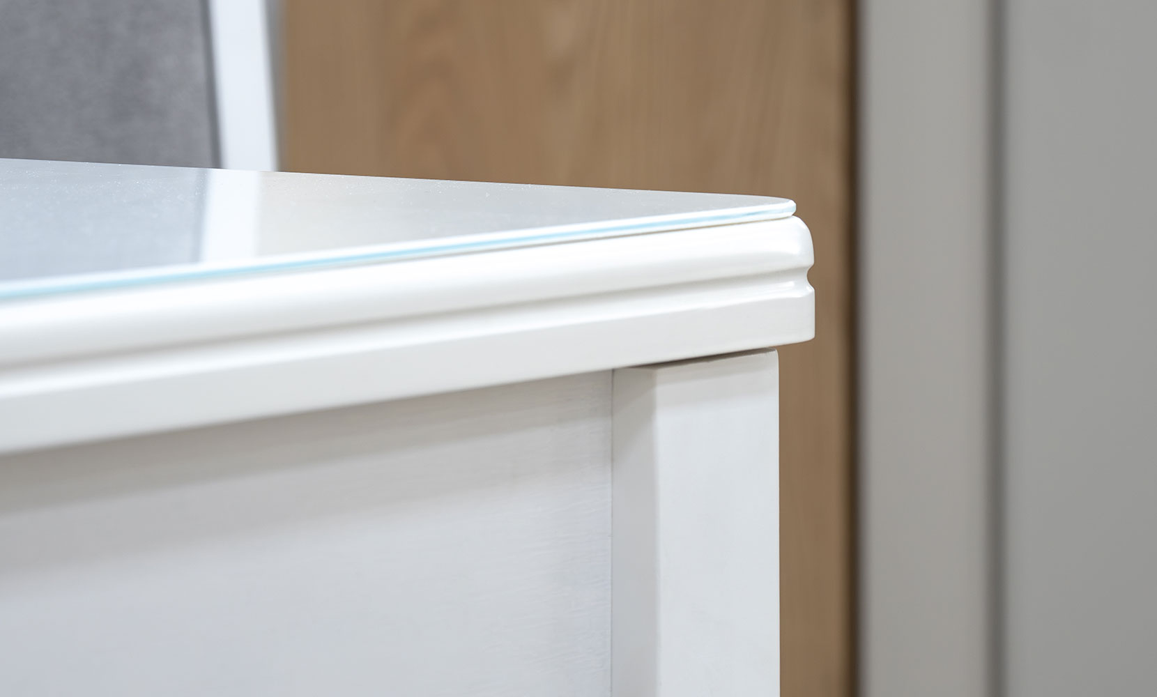 Кухонний стіл Космо скло білий - фото 8